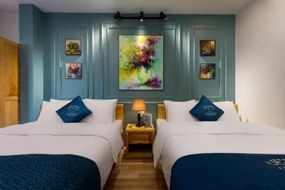 Comfort-Vierbettzimmer — Cat Ba Xanh Spring Garden Hotel